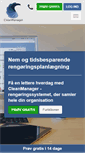Mobile Screenshot of cleanmanager.dk